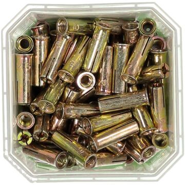 TULEJA ROZPRĘŻNA M6 EDA-K OCYNK ŻÓŁTY /100/12/