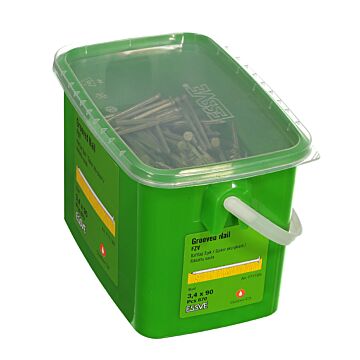 GWOZDZIE RYFLOWANE HDG 3,4-90 /670/