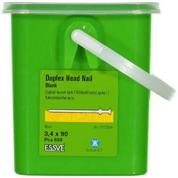 GWÓŹDŹ 3,4X90 ŁEB PODWÓJNY RYFLOWANY BL /650/