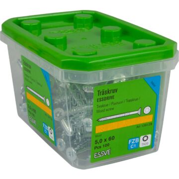 WKRĘT ESSDRIVE 5,0X60 FS EZP /100/8/