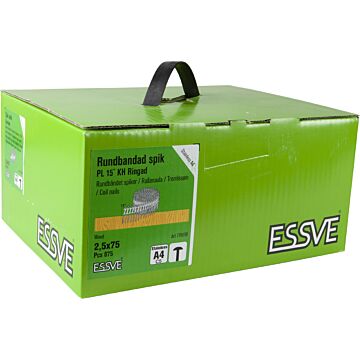 GWOŻDZIE PIERŚCIENIOWE 15ST ŁEB RH 2,5X75 A4 /875/