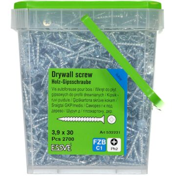 WKRĘT 3,9X30 DO PŁYT G-K EZP /2700/