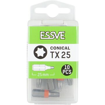 BIT TX25 25MM CONICAL /10/20/