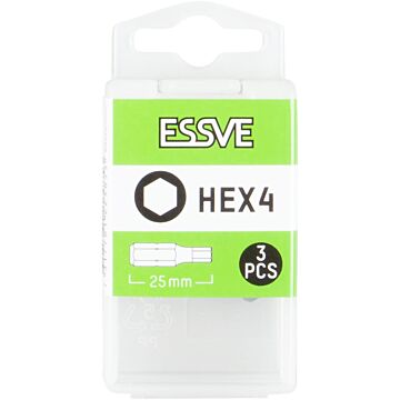 BITY IMBUSOWE 4X25MM /3/20/