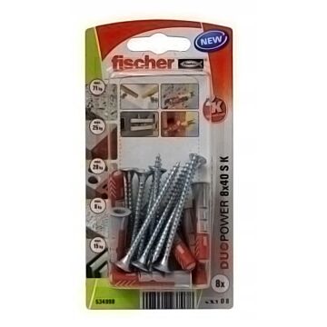 DUOPOWER 8X40 S K NV | mocowanie uniwersalne z wkrętem | BLISTER