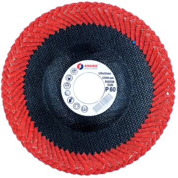 ŚCIERNICA LAMEL. 125 X 22,23 CUR UC 30 27C "60" CERAMIKA PŁASKA