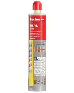 Fischer Kotwa chemiczna FIS VL 300 T (540983) &ndash; zaprawa iniekcyjna 300 ml do betonu i muru