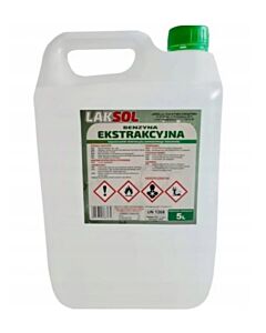 BENZYNA EKSTRAKCYJNA LAKSOL 5L ROZPUSZCZALNIK ODTŁUSZCZACZ DO CZYSZCZENIA